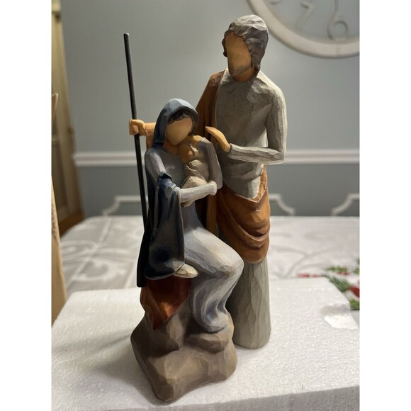 Willow Tree The Holy Family Nativity Figurine 7" - New in box - Picture 1 of 8